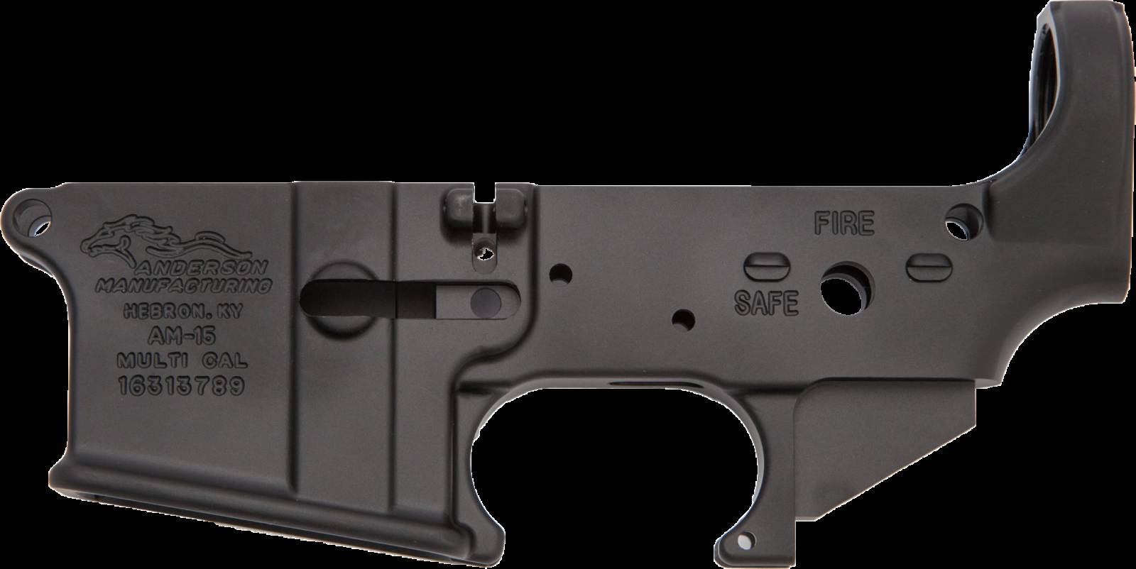 Anderson D2K067A000 AR-15 Stripped Lower MULTI-CALIBER (No Retail Packaging)