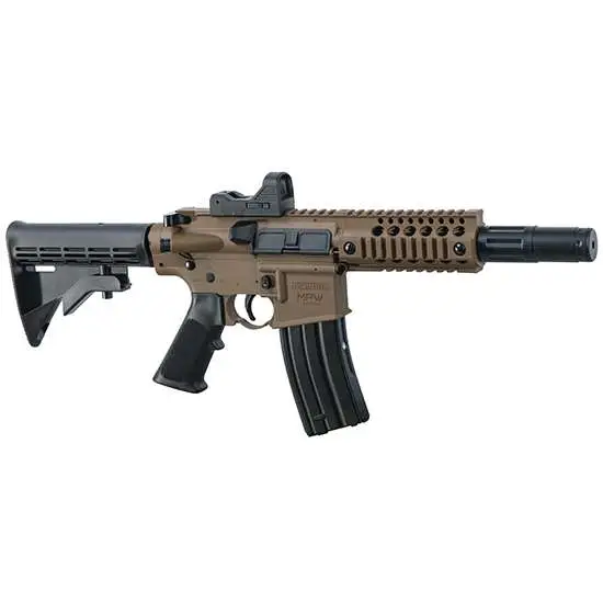 Crosman BMPWX Bushmaster MPW CO2 177 BB 25rd Flat Dark Earth Black ...